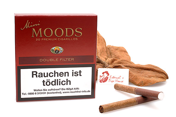 Dannemann Mini Moods Premium 20 Cigarillos Double Filter Dannemann Mini Moods Premium 20 Cigarillos Double Filter